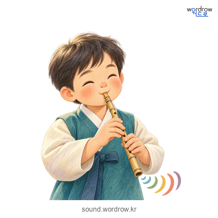 빼빼의 소리 발생 장면