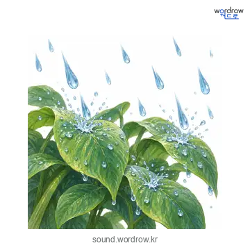 토도독토도독의 소리 발생 장면