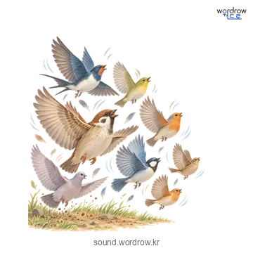 화르르의 소리 발생 장면
