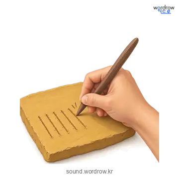 닥닥의 소리 발생 장면