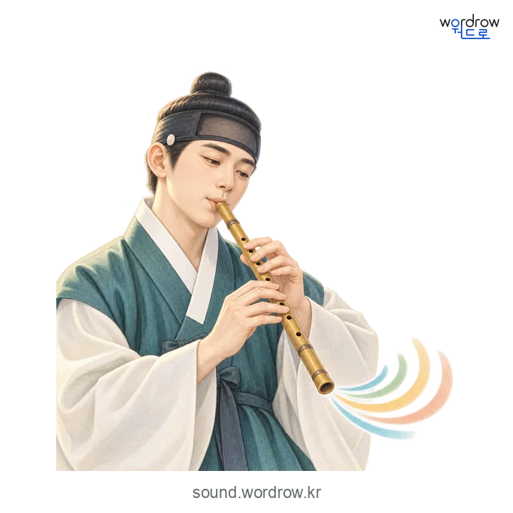 빼의 소리 발생 장면