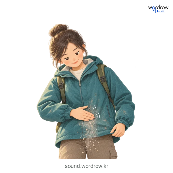 털털의 소리 발생 장면