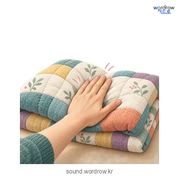 토닥토닥의 소리 발생 장면